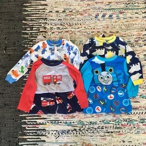 3T Carter’s Fleece Pajamas - footie and shirt/pant